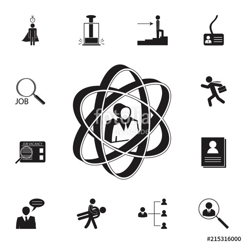 500x500 Employee Turnover Icon Detailed Set Of Hr Heat Hunting Icons