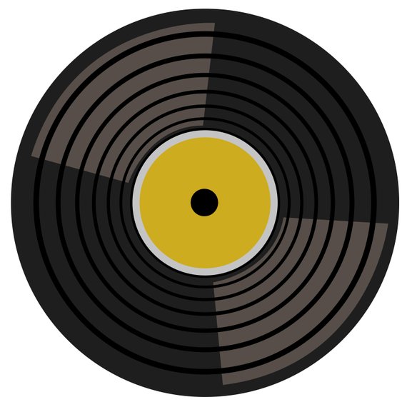570x570 Record Clipart
