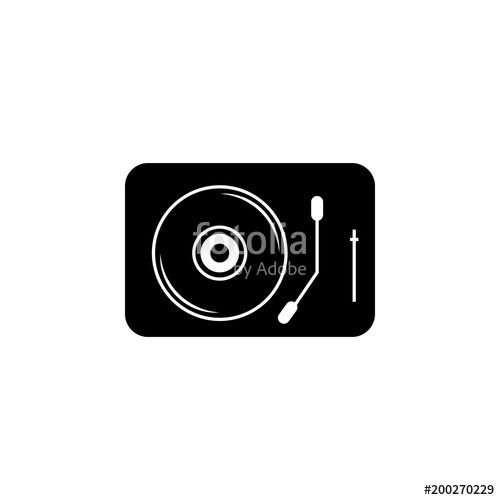 500x500 Turntable Icon Element Of Music Icon Premium Quality Graphic