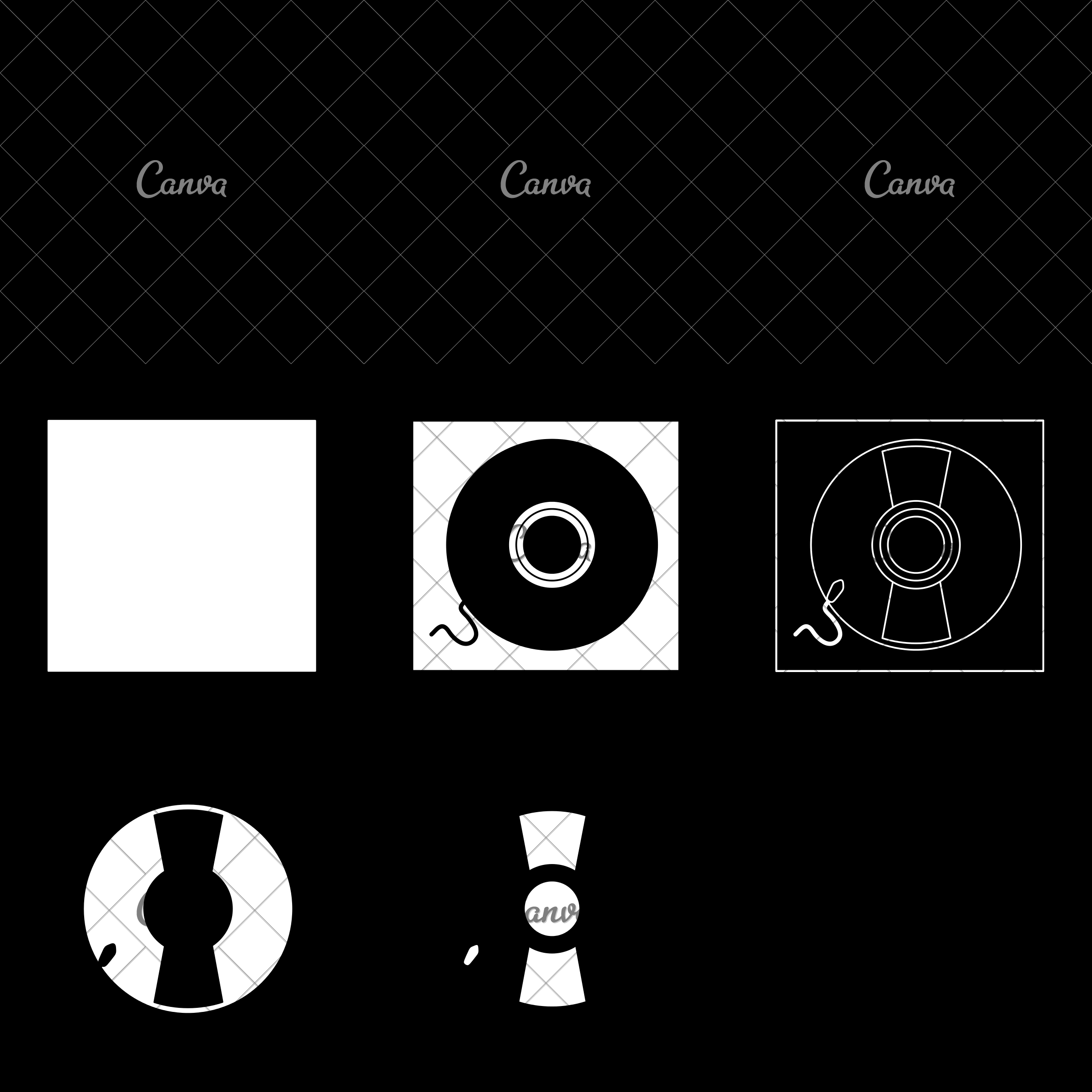 2400x2400 Vinyl Turntable Icon