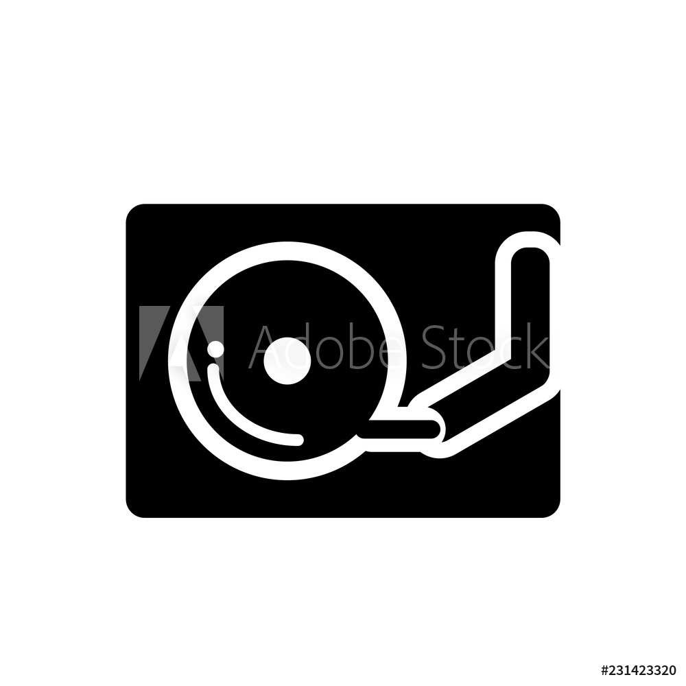 1000x1000 Photo Art Print Turntable Icon Europosters