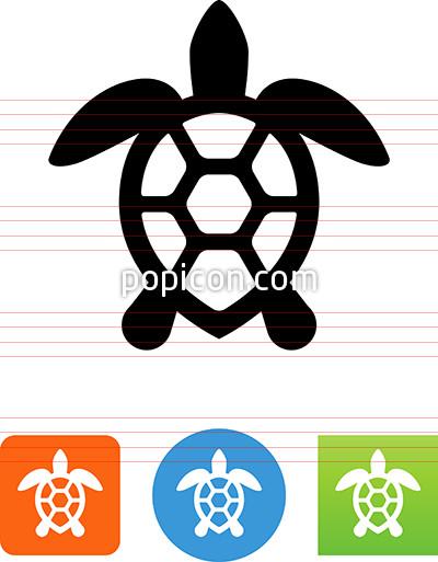 400x513 Sea Turtle Icon