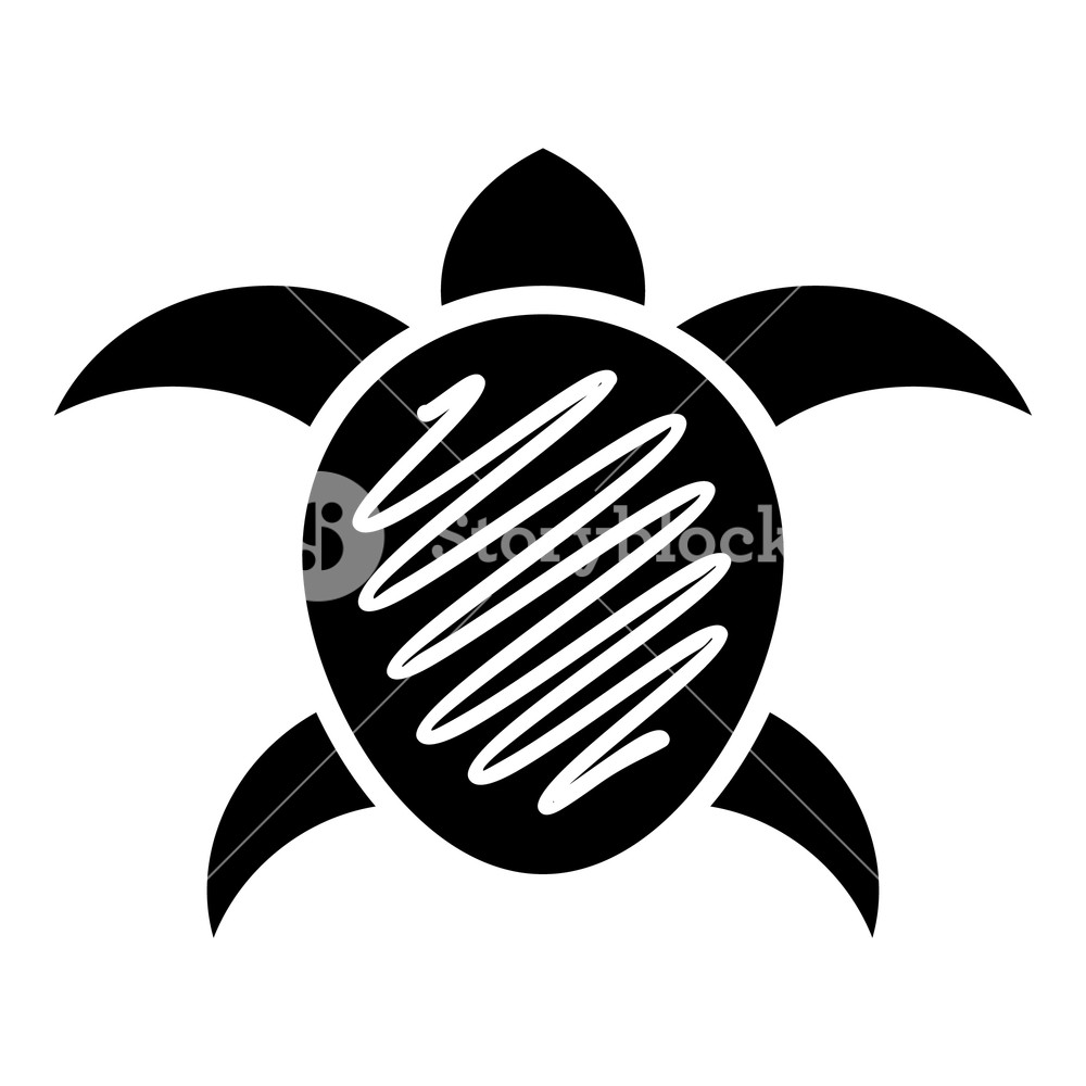 1000x1000 Small Turtle Icon Simple Illustration Of Small Turtle Vector Icon