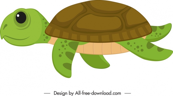 662x368 Turtle Free Vector Download
