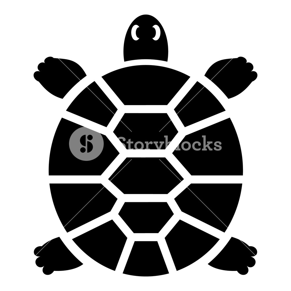 1000x1000 Hawaii Turtle Icon Simple Illustration Of Hawaii Turtle Vector