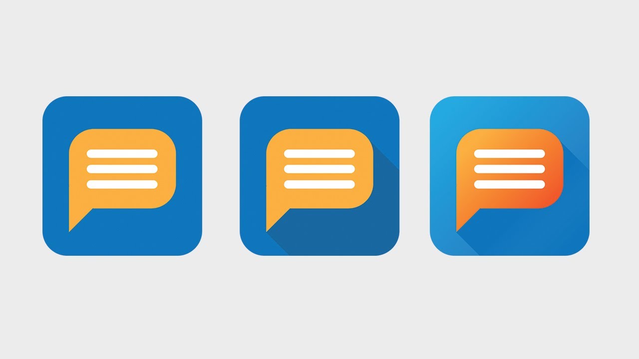 1280x720 Flat Icon Design Tutorial In Illustrator Cc