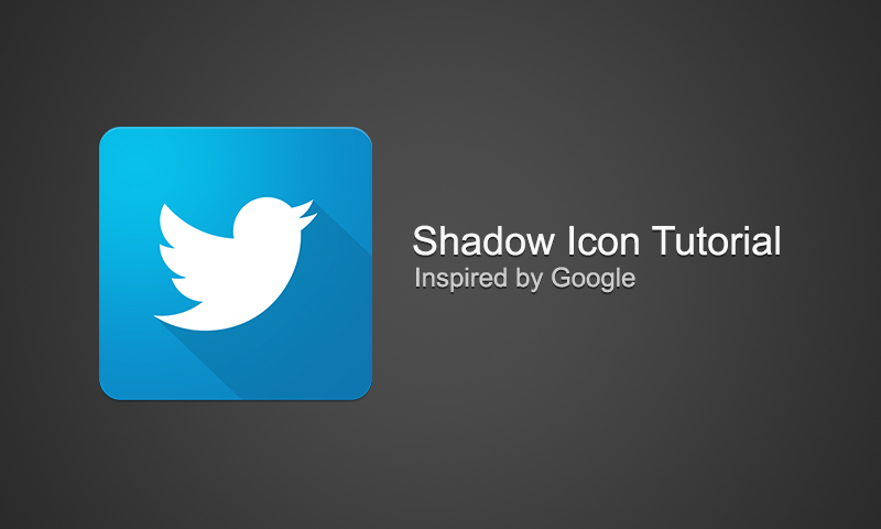 800x480 Tutorial Shadow Icon In Photoshop