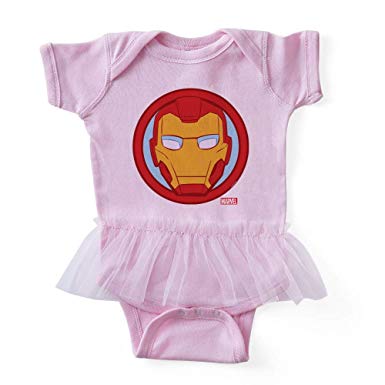 385x385 Cafepress Iron Man Icon Cute Infant Baby Tutu Bodysuit