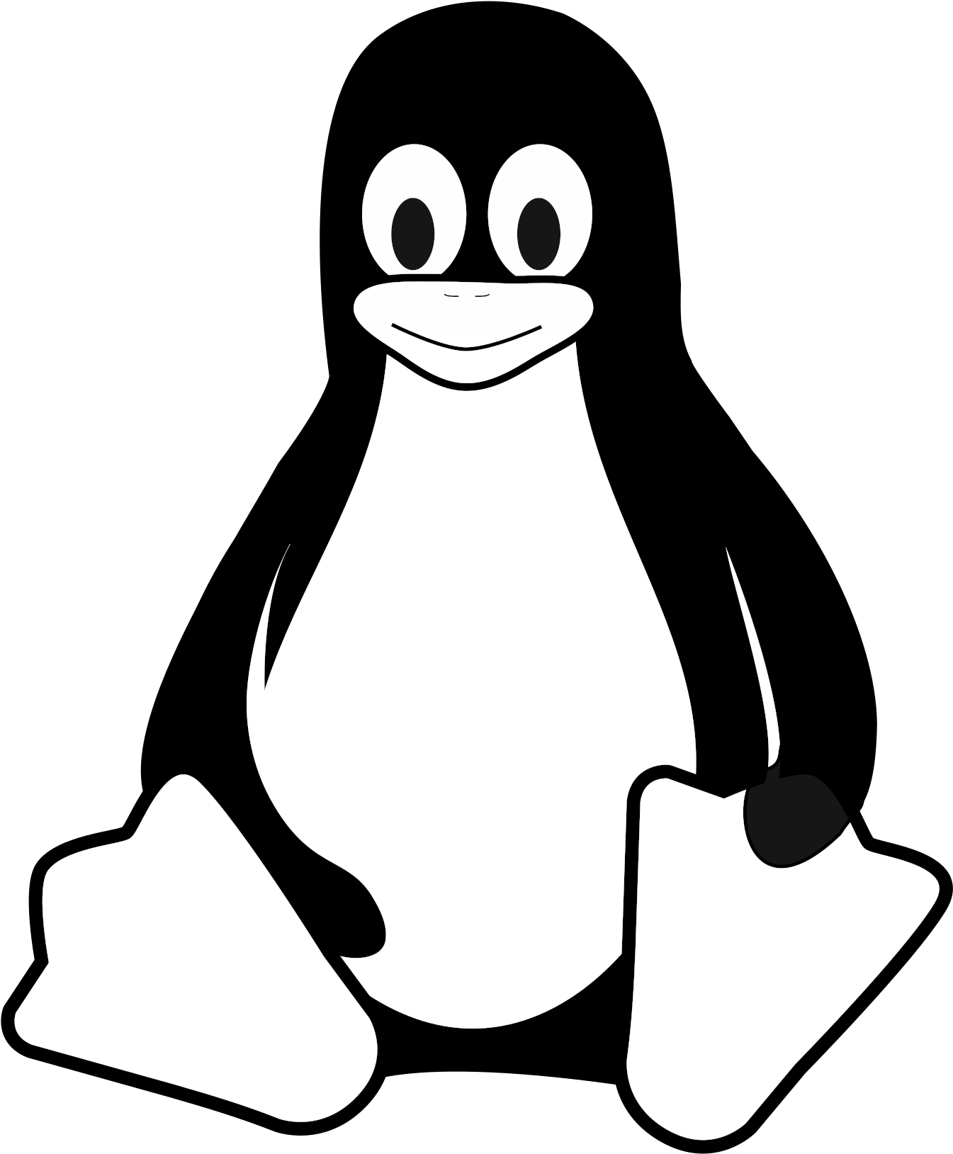 Значок Пингвин. Linux Пингвин. Пингвин раскраска. Нарисовать пингвина.