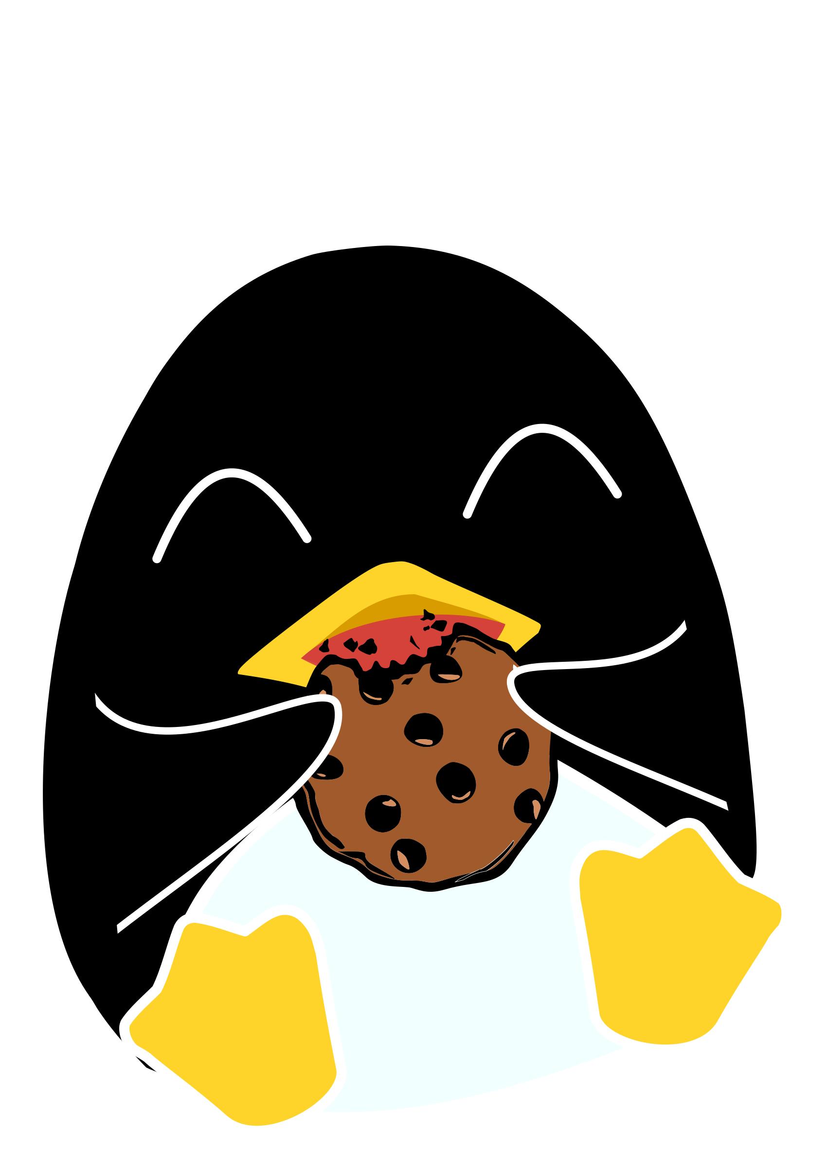 1698x2400 Nom Nom Tux Icons Png