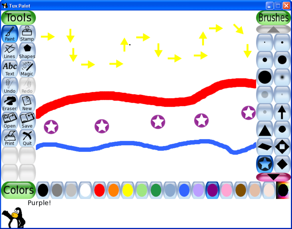 Tux paint. Paint и Tux Paint. Tux Paint логотип. Tux Paint слайды.