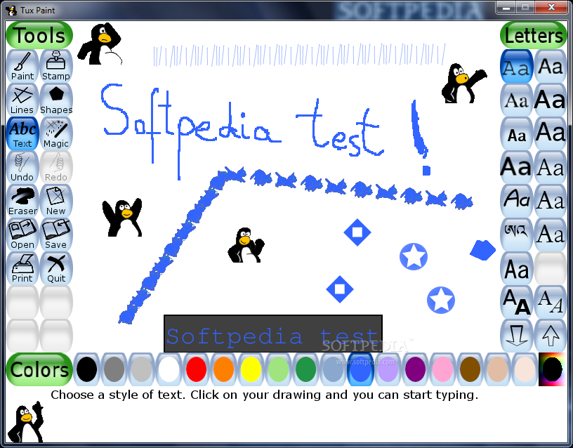 816x638 Download Portable Tux Paint