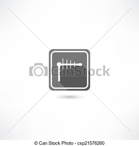 450x470 Tv Antenna Icon