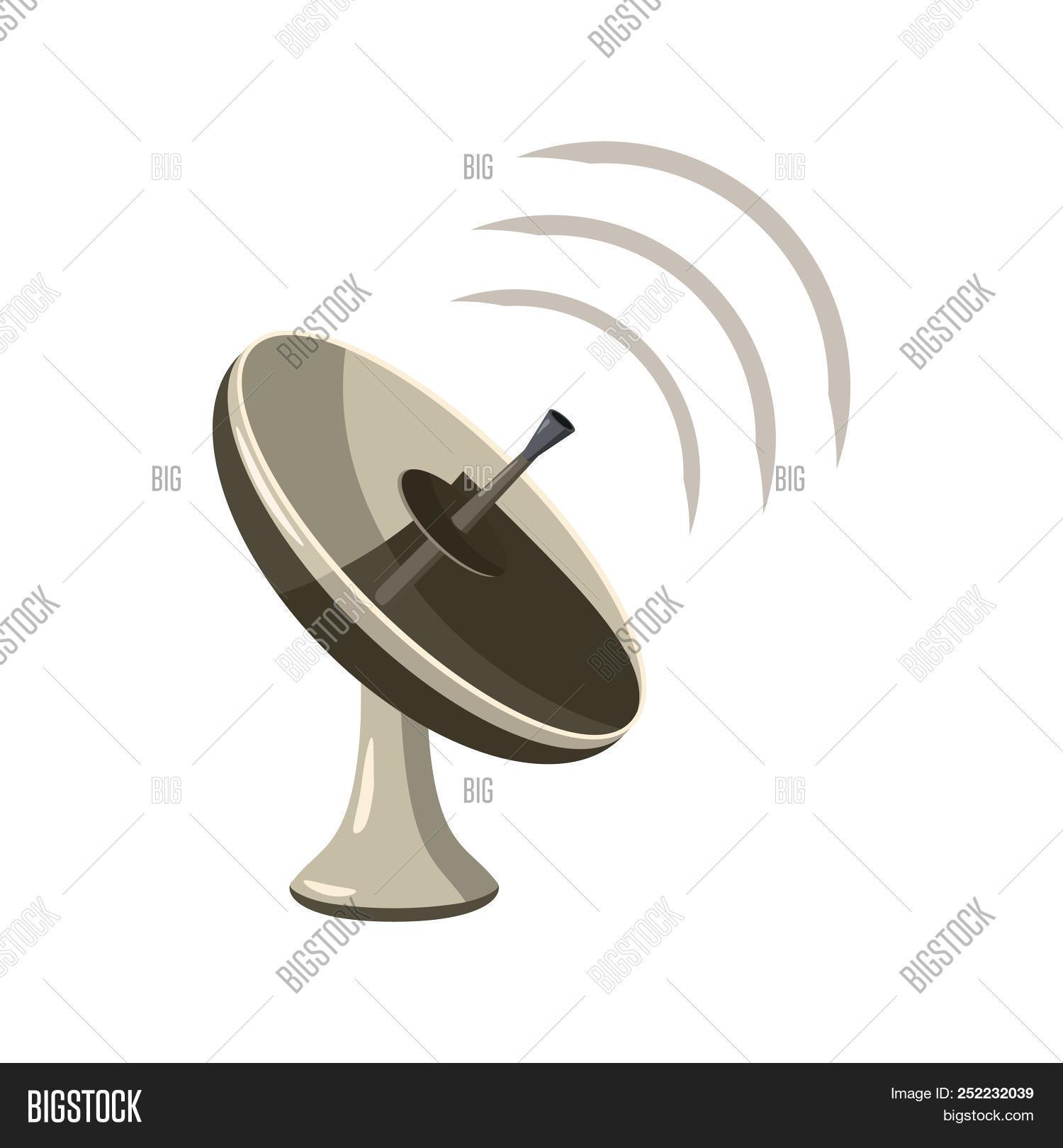 1500x1620 Radar Icon In Cartoon Model Remoted On White Background