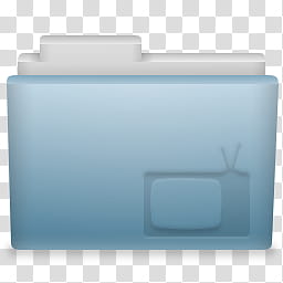 256x256 Similiar Folders, Tv Folder Icon Transparent Background Png