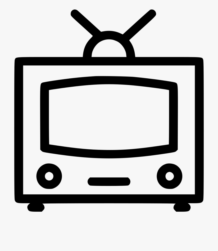 920x1060 Old Tv Clipart