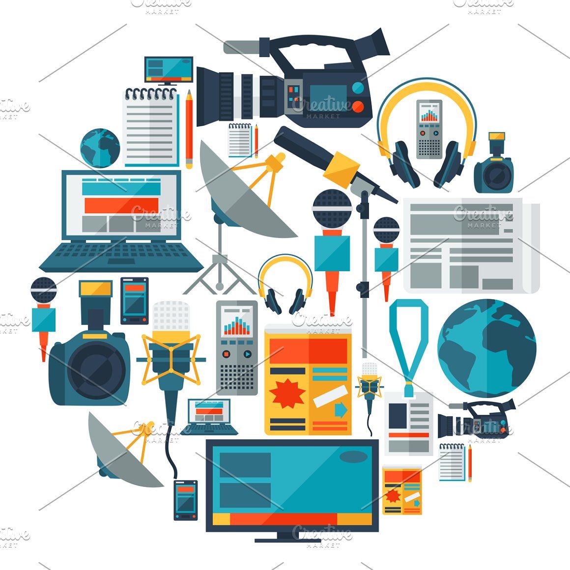 1160x1160 Journalism Icons Journalism News Press Tv Journalist Icon