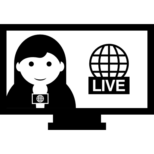 512x512 Live News Reporting Icons Free Download