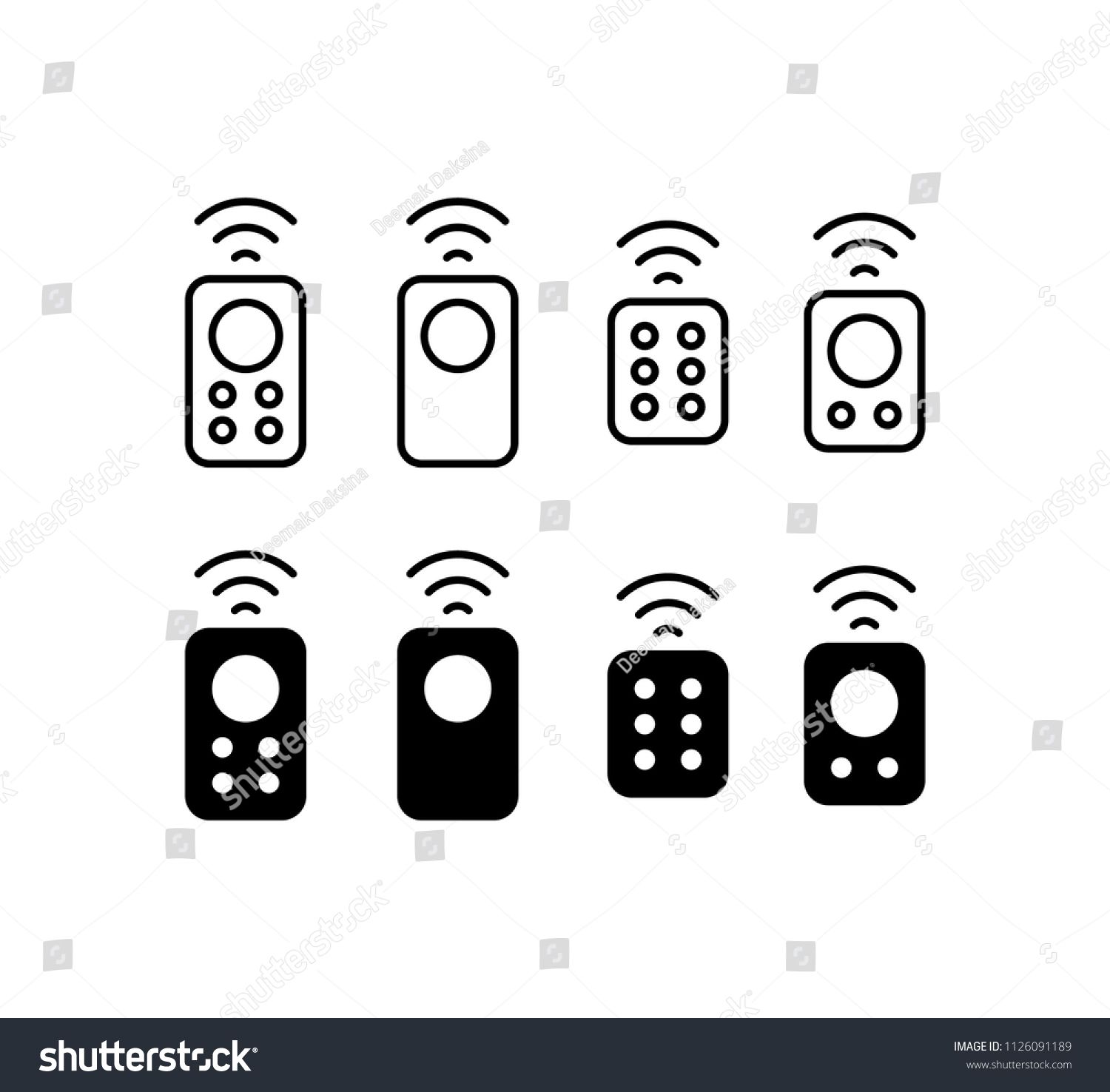 1500x1476 Remote Icon Set Remote, Television, Control, Tv, Channel, Keypad