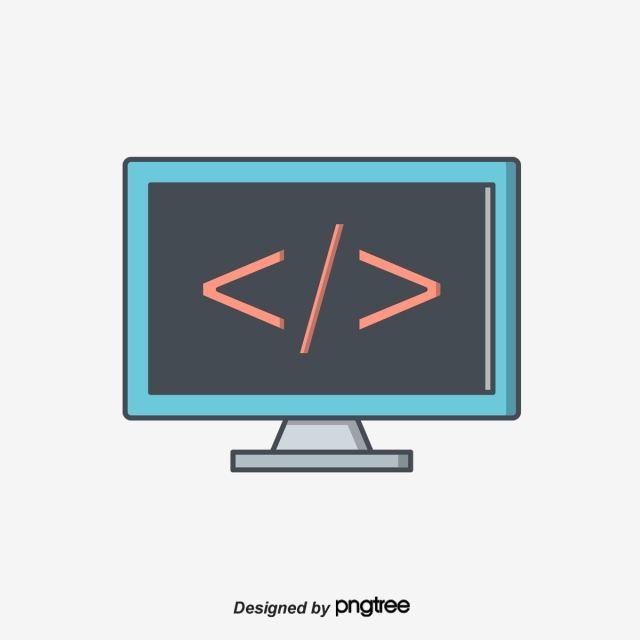 640x640 Computer Tv Screen Outline Brackets, Icon, Fill, Brackets Png