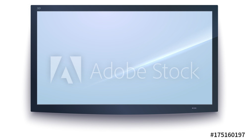 500x283 Smart Tv Icon, Tv Screen With The Dark Frame, Led Tv Hanging