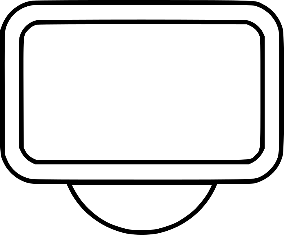 980x812 Wall Mount Tv Screen Pc Monitor Png Icon Free Download