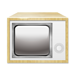 256x256 Tv Set Icon Download Living Room Stuff Icons Iconspedia