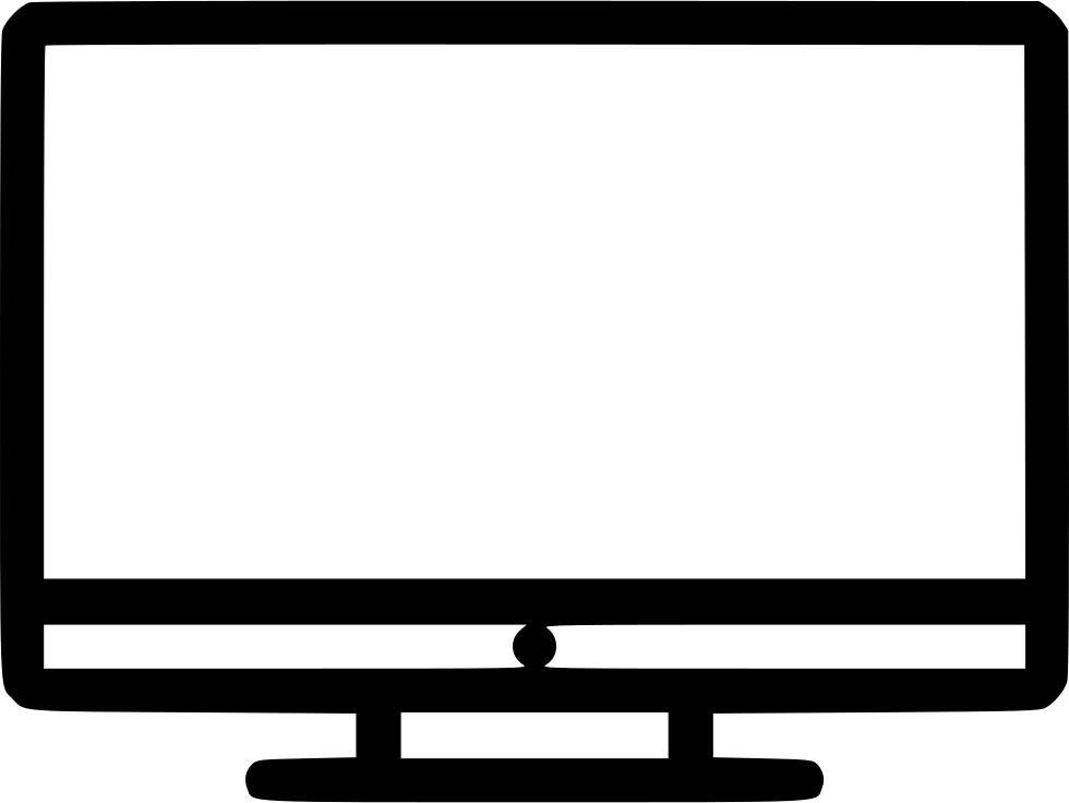 980x736 Tv Set Png Icon Free Download