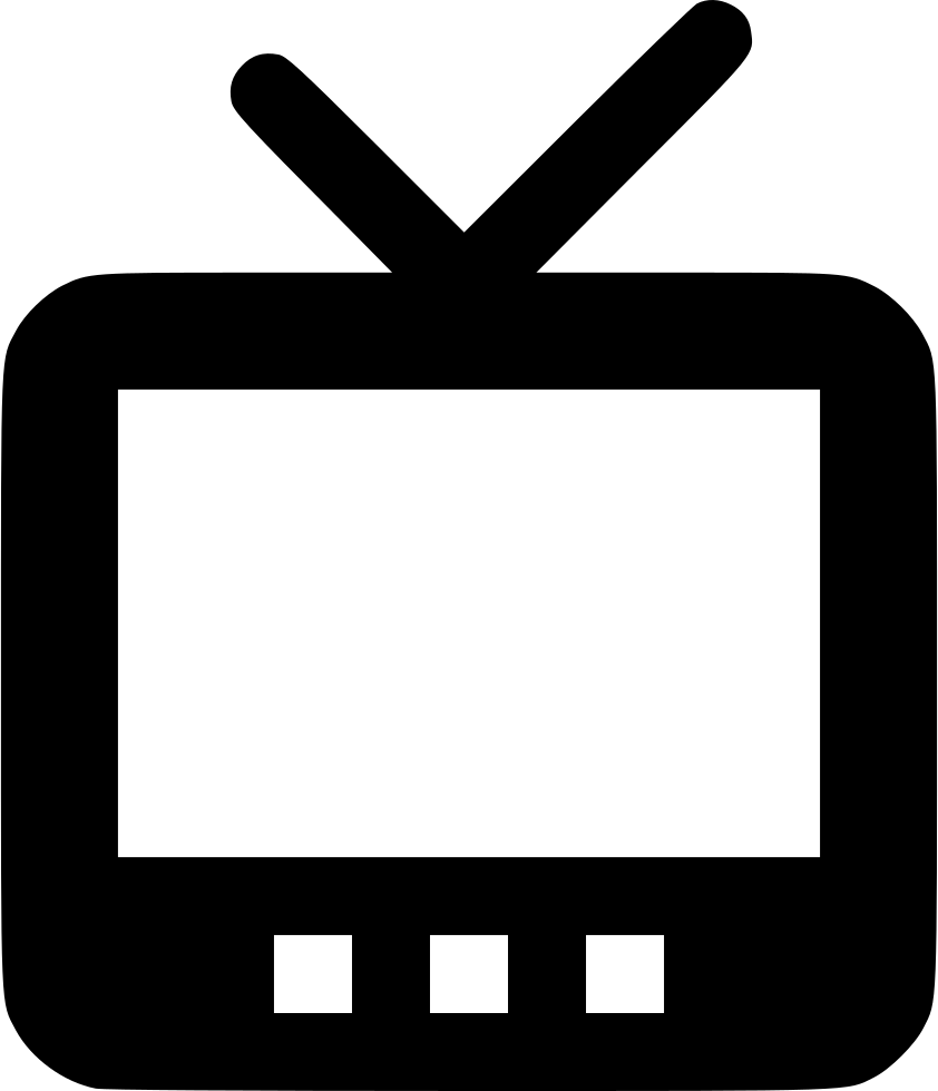 842x980 Tv Set Png Icon Free Download