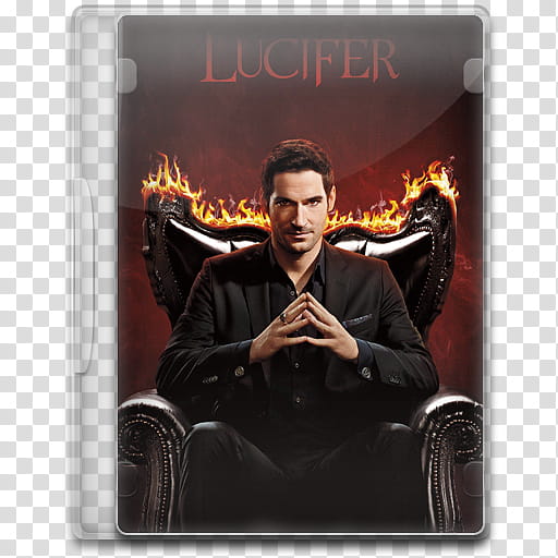 512x512 Tv Show Icon Lucifer Lucifer Poster Transparent Background Png