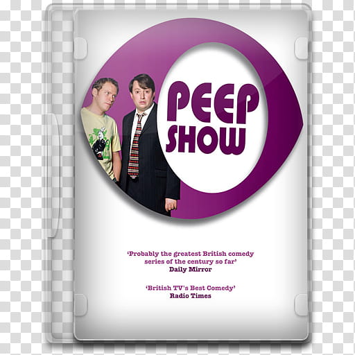 512x512 Tv Show Icon Mega Peep Show, Peep Show Dvd Case Transparent