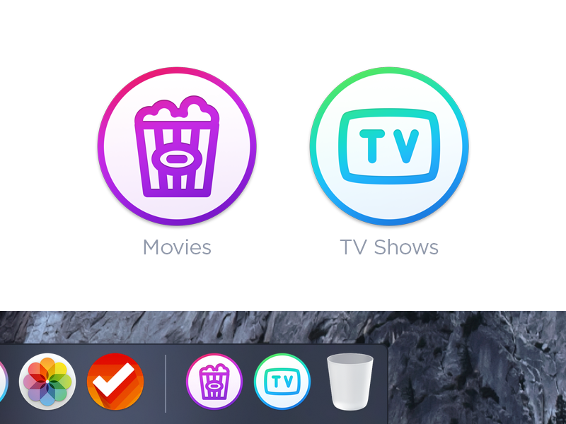 800x600 Movies Tv Shows Folder Icons