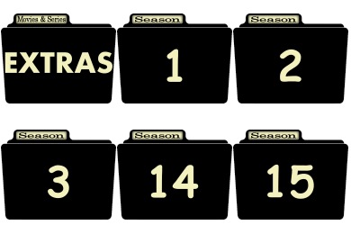 390x260 Series Season Folder Iconset