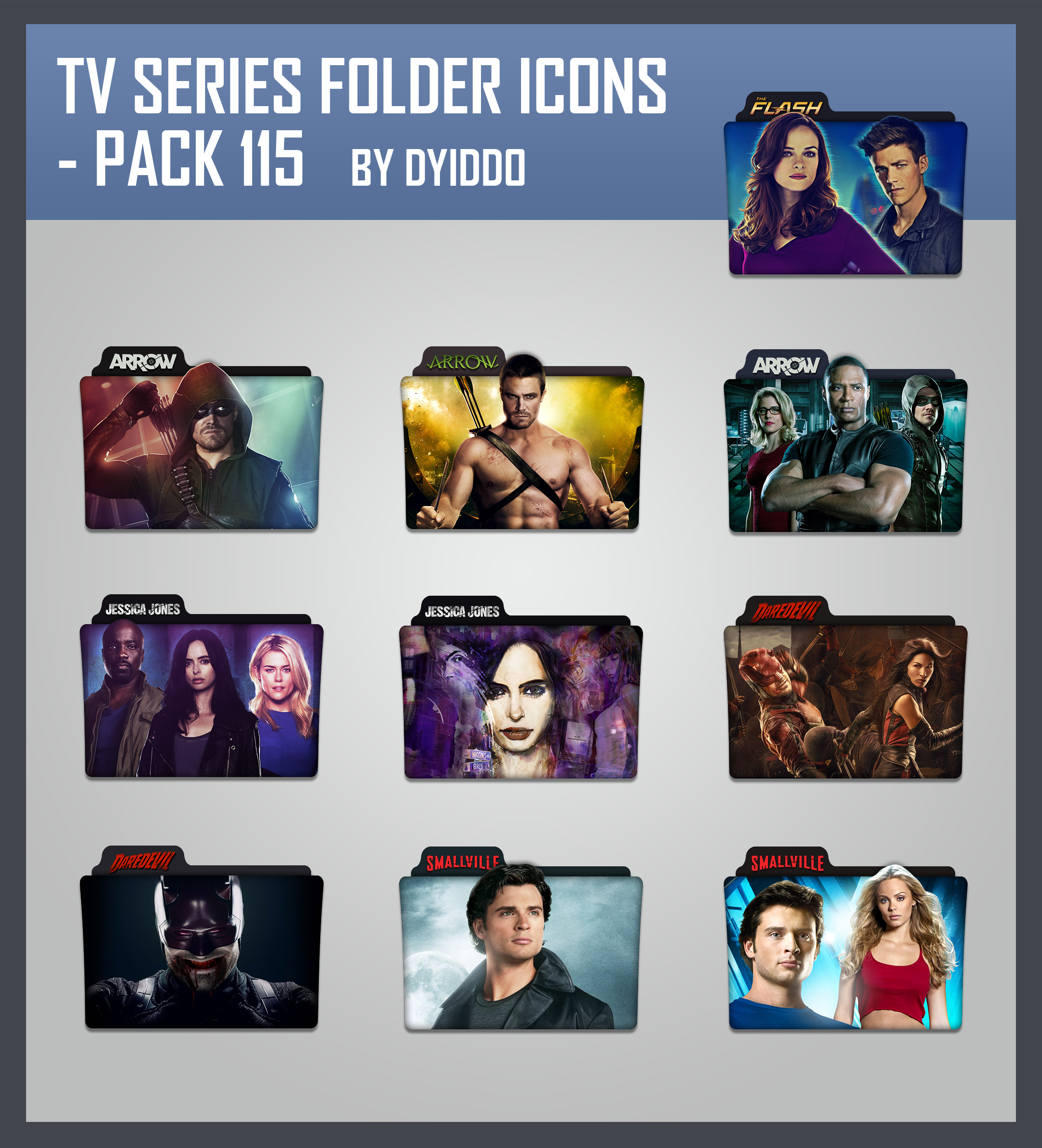 2160x2380 Tv Series Folder Icons
