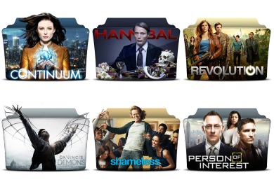 390x260 Tv Series Folder Pack Iconset