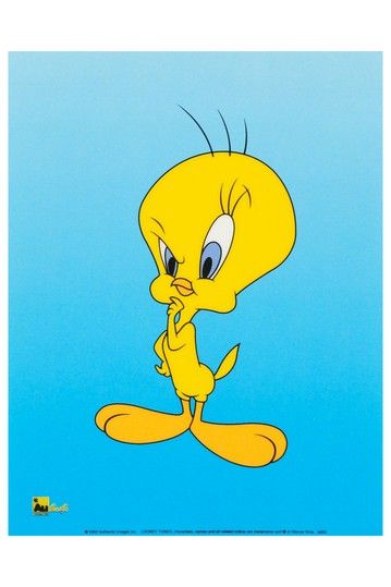 359x539 Tweety Bird Limited Edition Sericel
