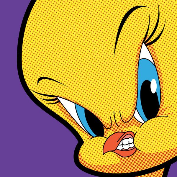 600x600 Angry Tweety Bird
