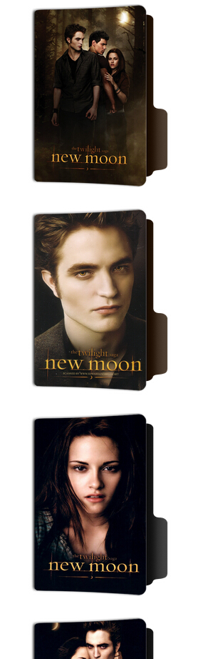 278x922 Designer The Twilight Saga New Moon Folder Icon Png