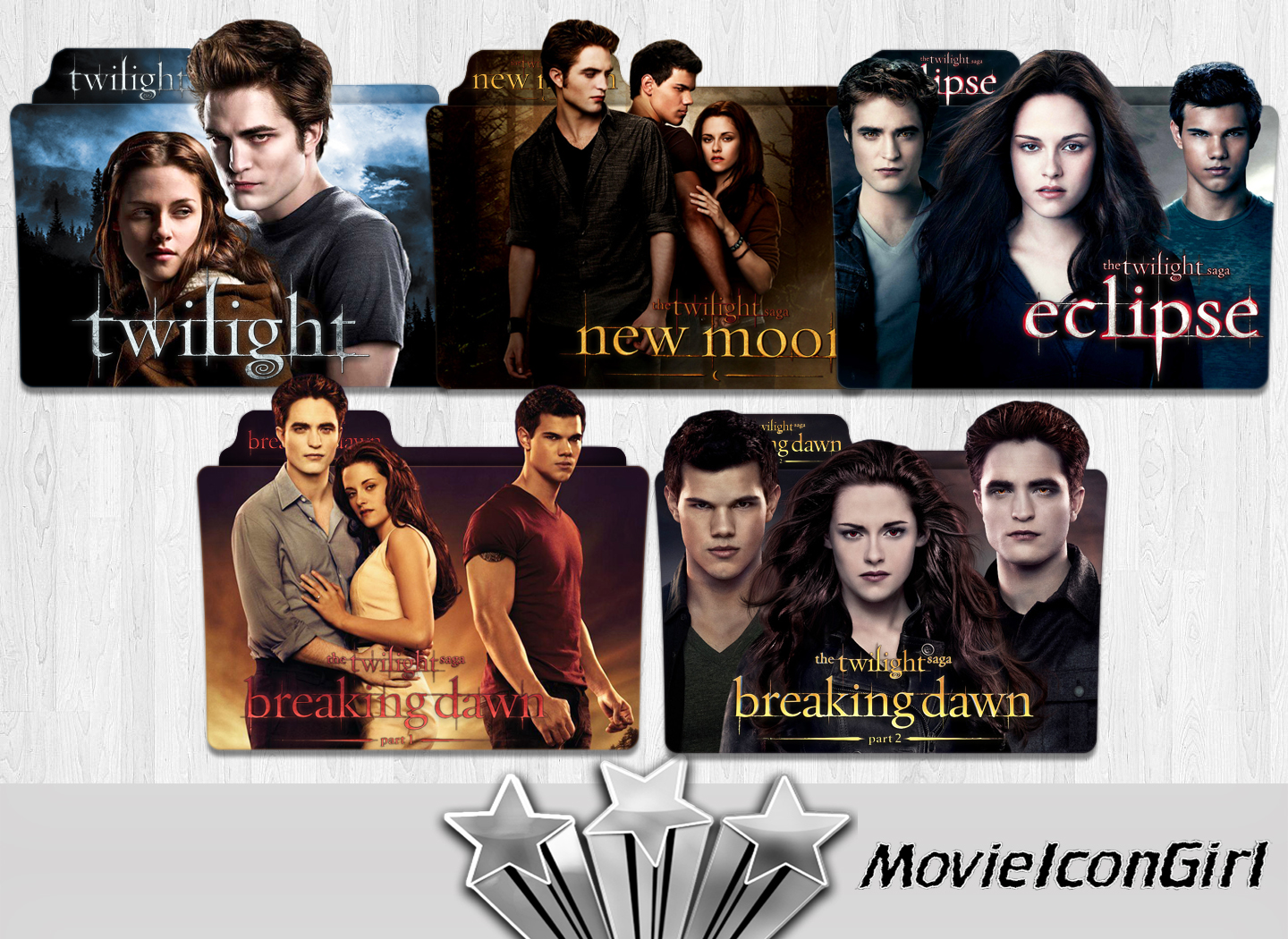 1440x1050 The Twilight Saga Collection Folder Icon Pack