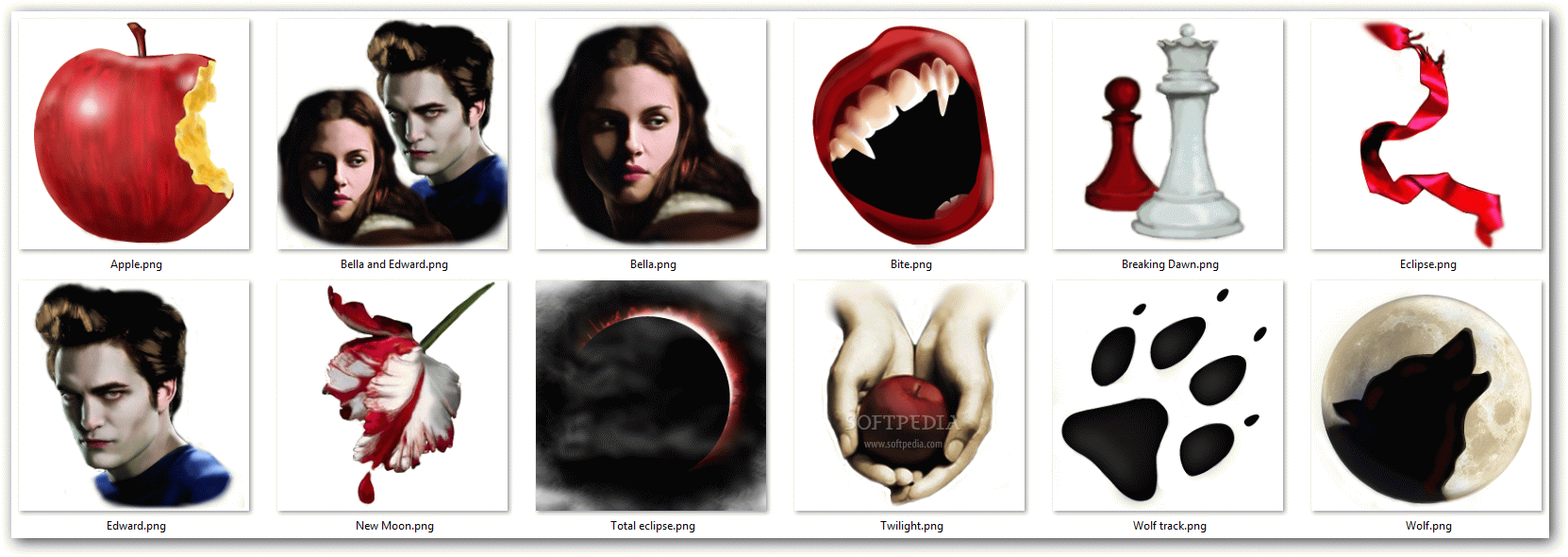 1662x590 Download Free Twilight Desktop Icons