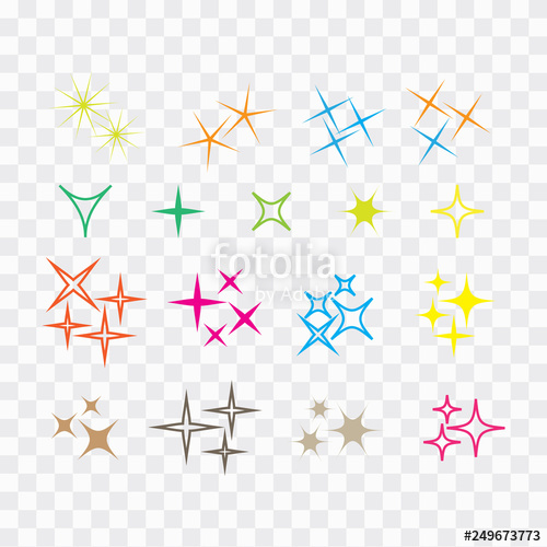 500x500 Icon Sparkle Line Bright Firework, Decoration Twinkle, Shiny