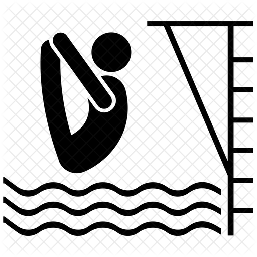 Twist Diving Icon Of Glyph Style 512x512 Twist Diving Icon Of Glyph Style