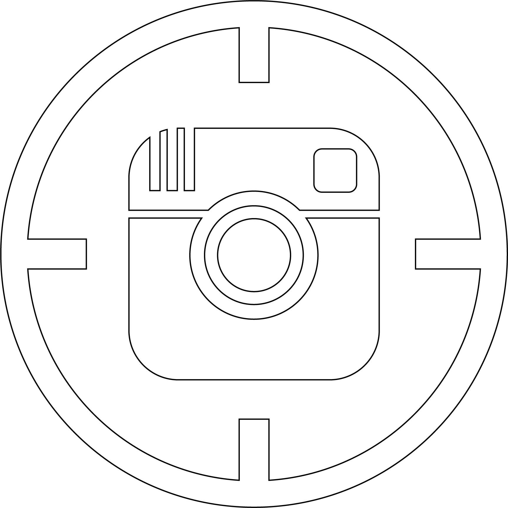 1726x1726 Hd Instagram Icon For Twitch Png Download