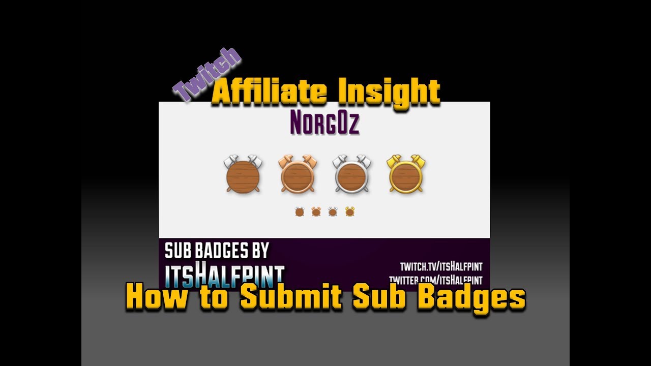 1280x720 How To Submit Sub Badges To Twitch