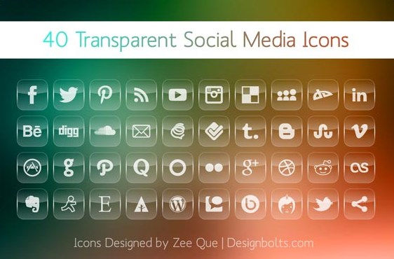 Free Social Media Icons 562x370 Free Social Media Icons