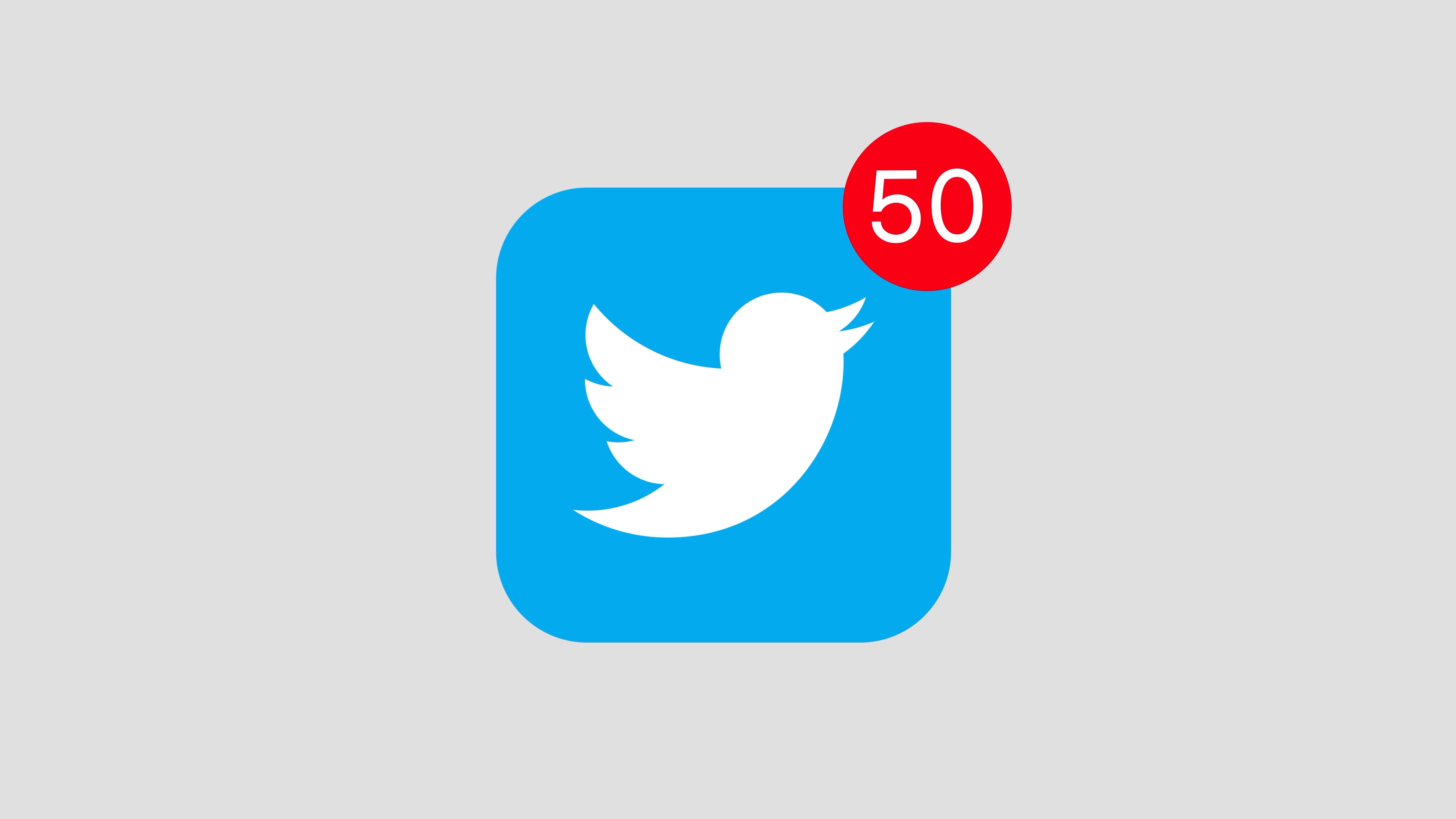 3840x2160 Stock Video Animation Of Twitter Social Media Logo App Icon Popup