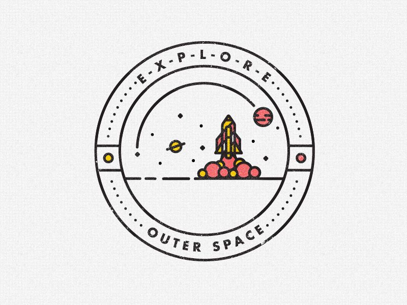 Outer Space Badge Postersgraphics Badge Design, Icon Design 800x600 Outer Space Badge Postersgraphics Badge Design, Icon Design