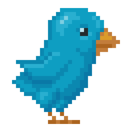 256x256 Pixel Twitter Bird Icon Download Amazing Twitter Birds Icons