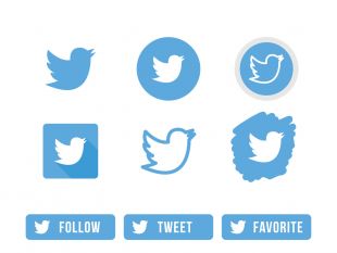 310x233 Twitter Bird Free Vectors Ui Download