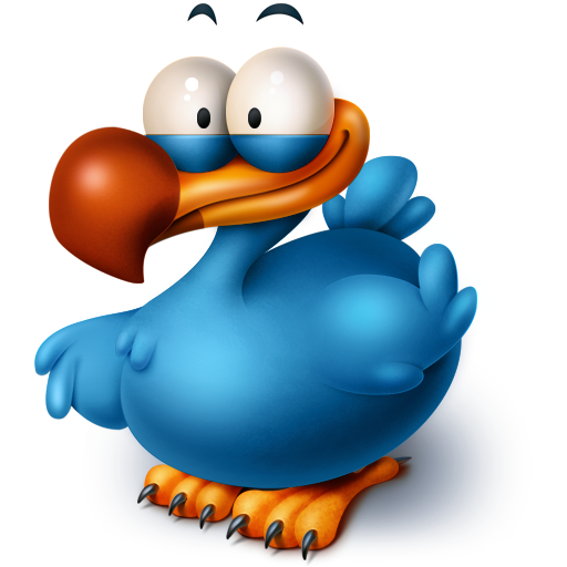 512x512 The Extinct Flightless Twitter Bird Icon Titto The Dodo Iconset